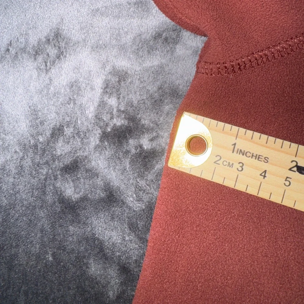 The North Face TKA 100 Fleece Pullover Mens XL Rust Orange Quarter Zip Sweater